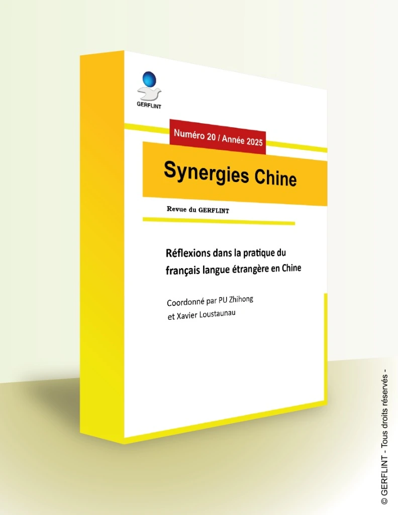 Couverture Synergies Chine