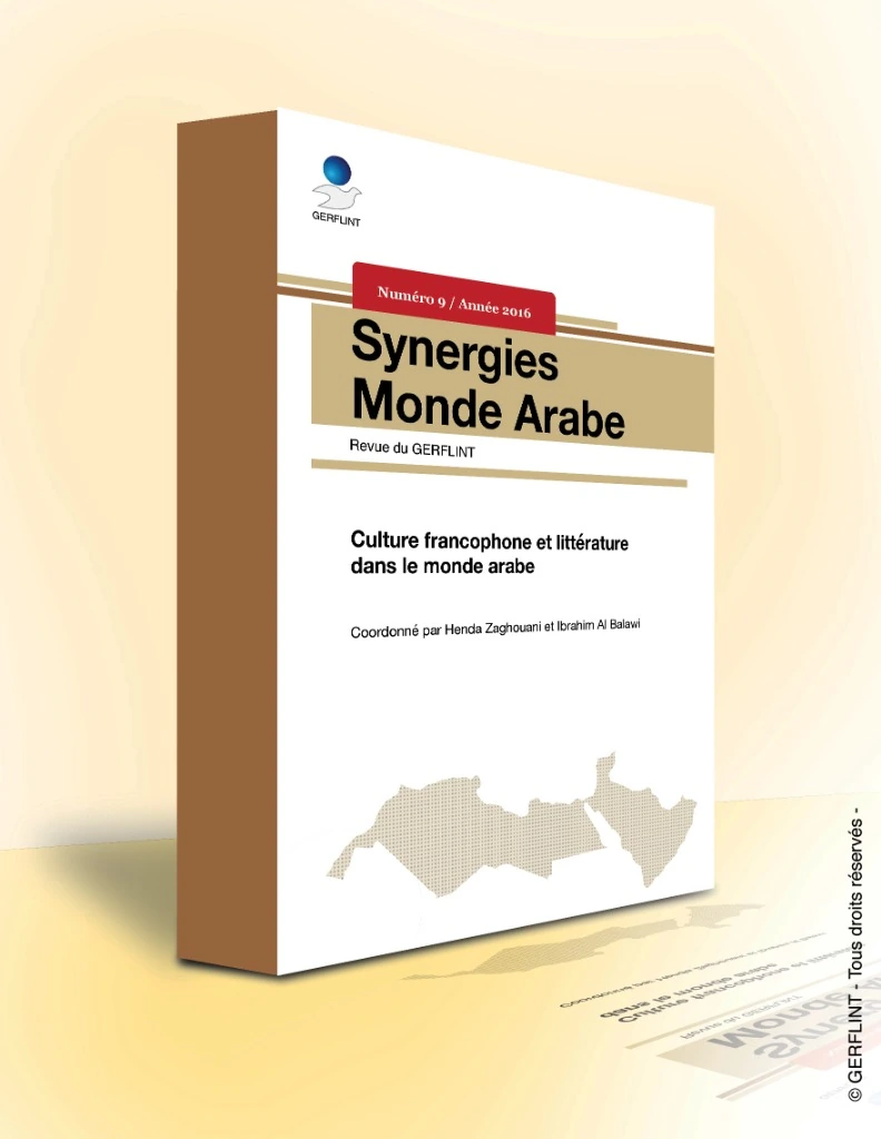 Couverture Synergies Monde arabe