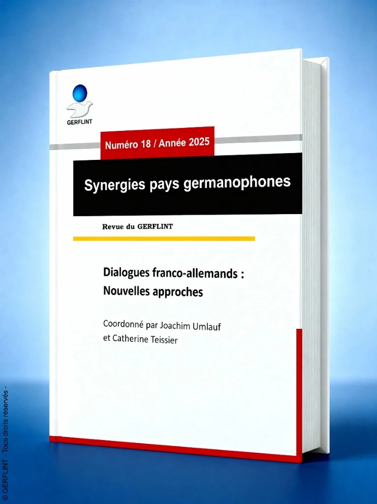 Couverture Synergies Pays germanophones
