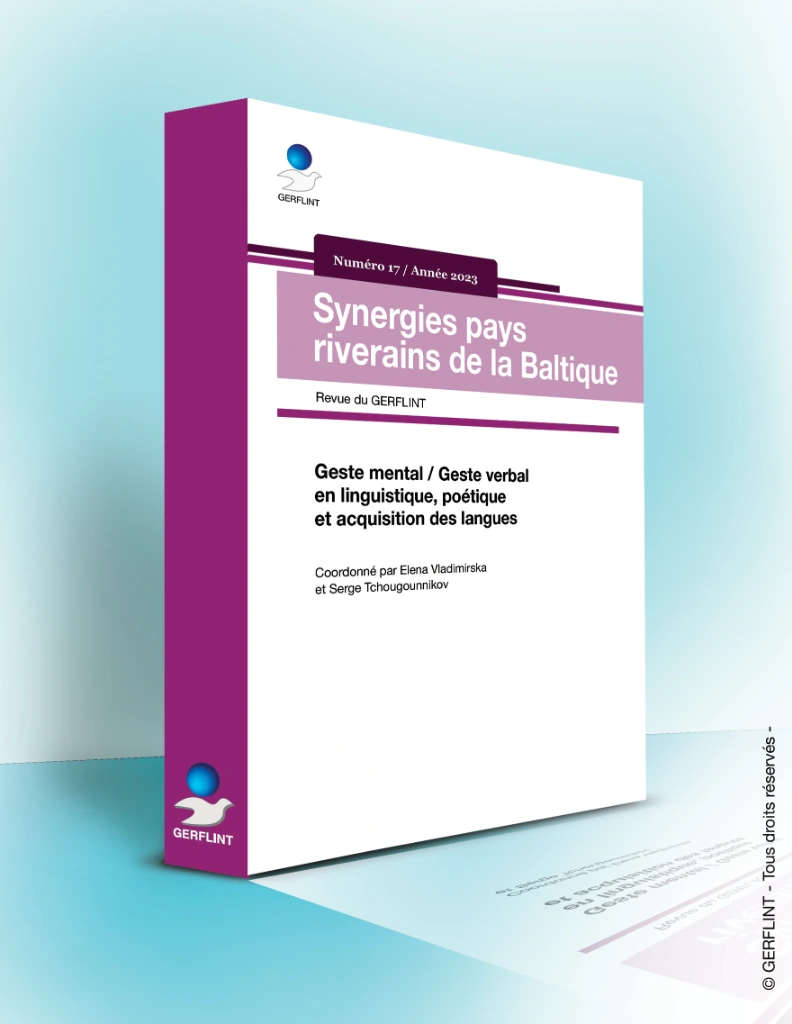 Couverture Synergies Pays Riverains de la Baltique