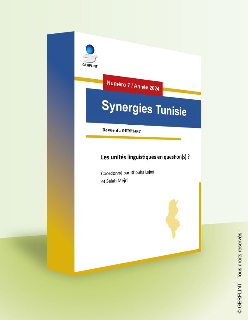 Couverture Synergies Tunisie